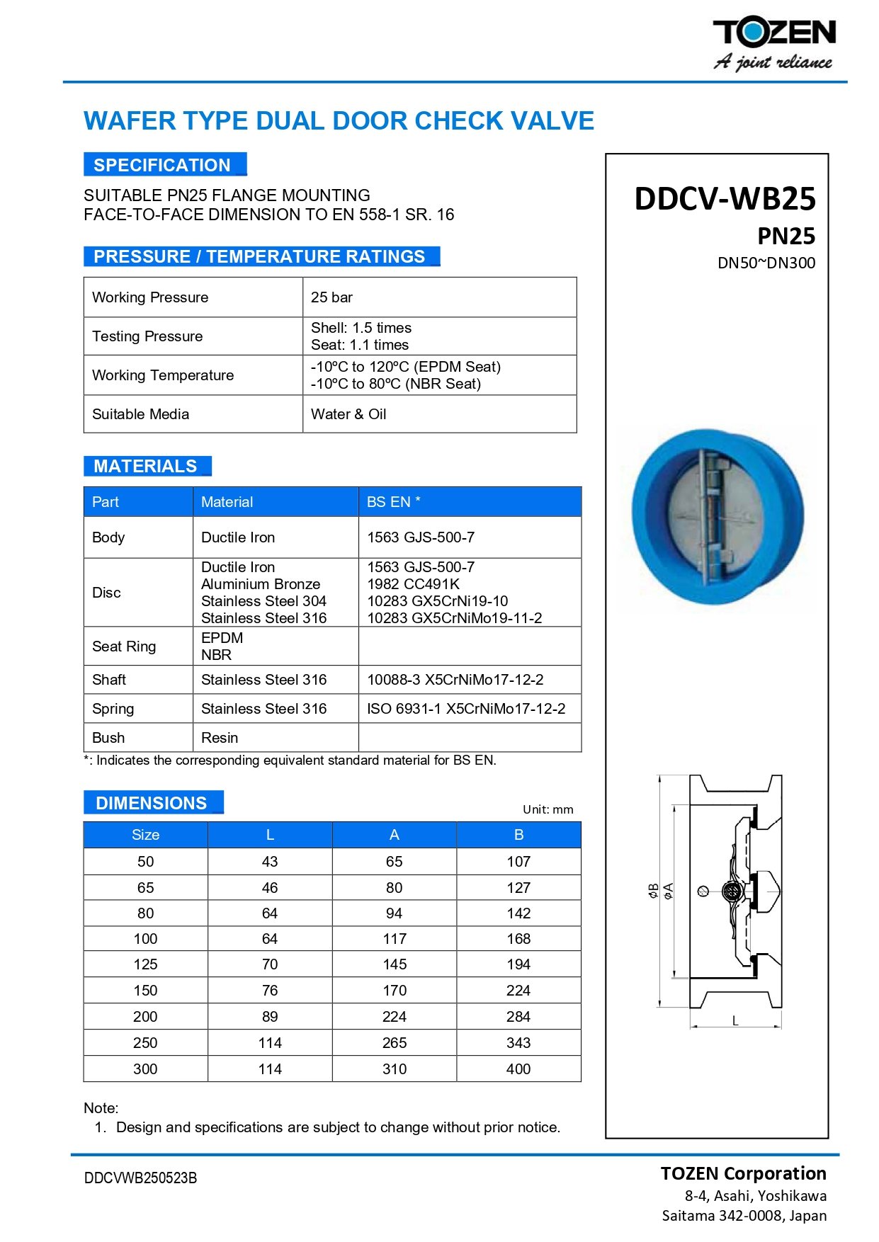 DDCV-WB25