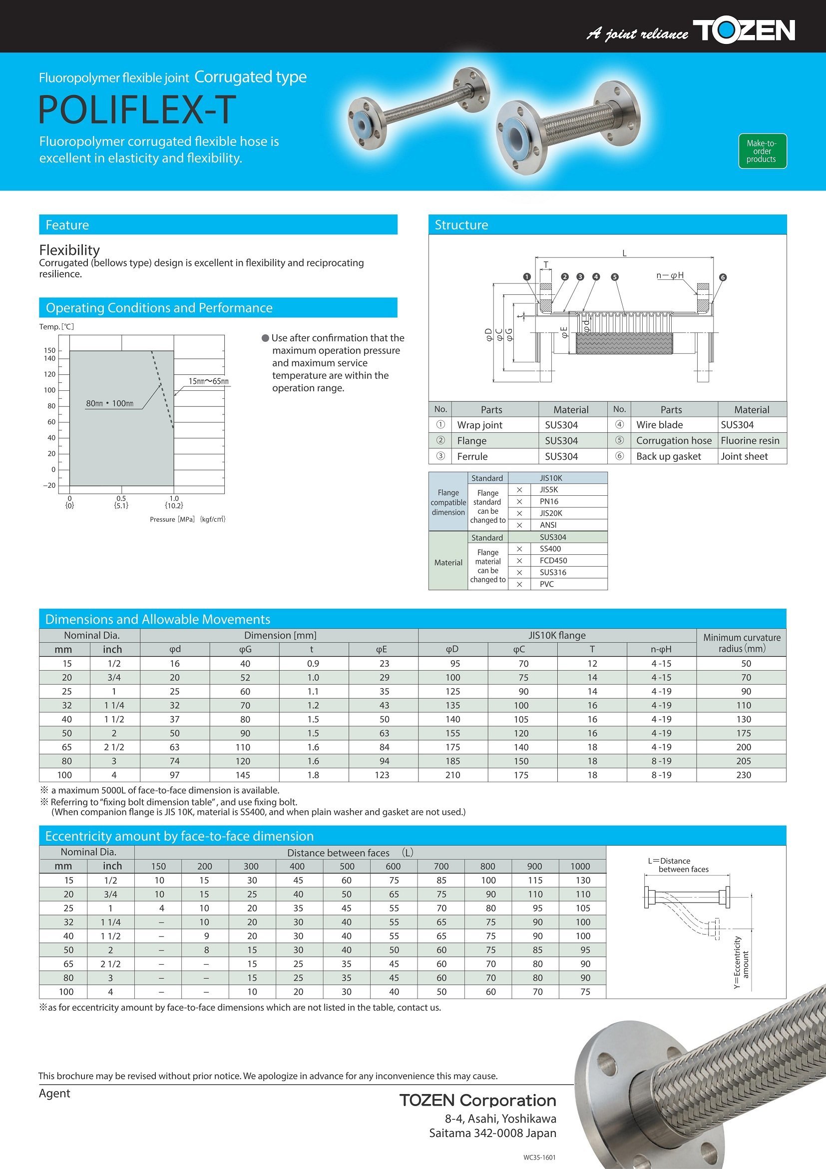 Catalog | TOZEN Corporation